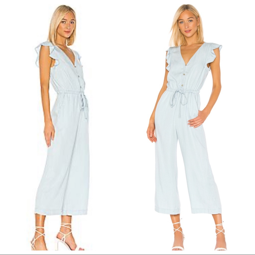 Sanctuary Ruffle Sleeve Jumpsuit